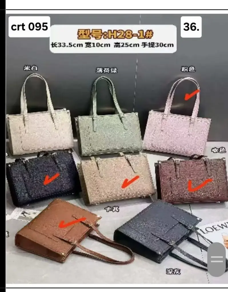 Cartera brillante