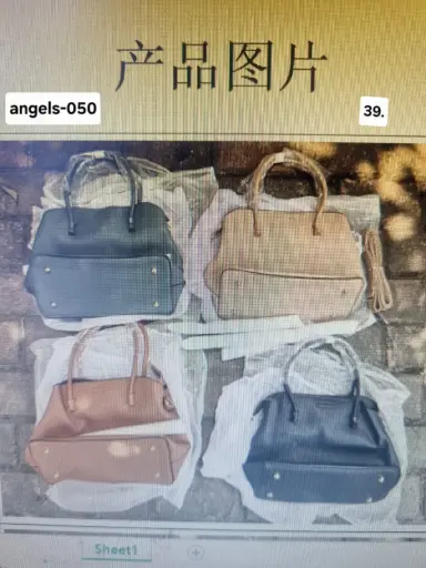 [angel-050] cartera  brillante