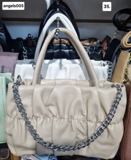 [angels-005] Cartera cadenas arrugada