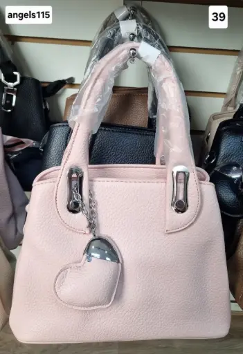 [angels-115] Cartera corazon de metal